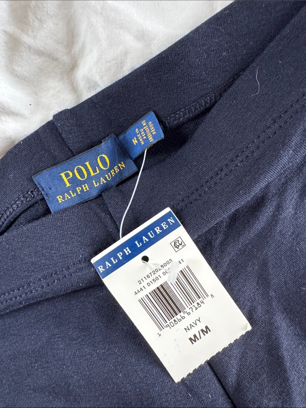 Polo by Ralph Lauren Navy pants with Brown/Knee Patches - Picture 2 of 3